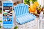 10 Cylinder Ice Tray with Lid – Long Ice Stick Maker Mould for Water Bottles, Juice & Cold Drinks - Image 3