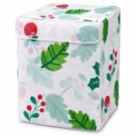 Floral Waterproof Washing Machine Cover for Top Load – Leaf & Berry Print