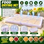 Food Drying Net with Double Zipper | Large Reusable Mesh Dryer for Papad, Chillies, Herbs, Spices & Dry Fruits - Image 4