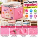 Large Capacity Quilt Storage Bag with Zipper & Handles – Foldable Clothes, Blanket & Bedding Organizer - Image 4