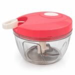 Manual Quick Chopper with Pull String | Vegetable, Onion & Dry Fruit Cutter