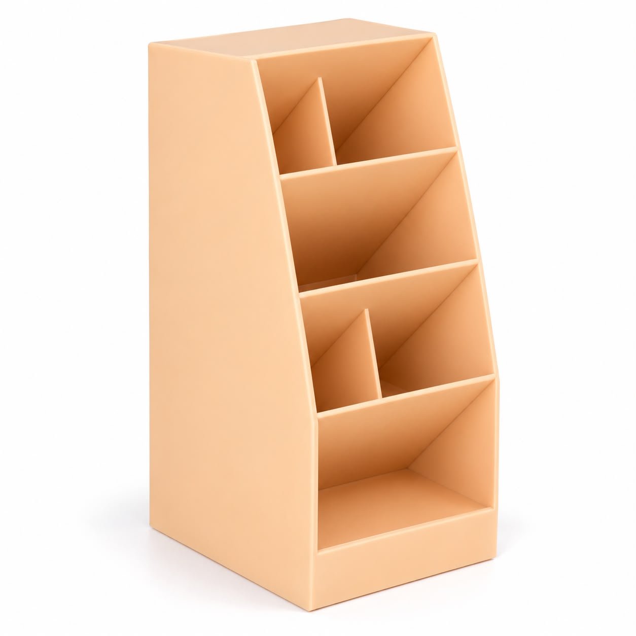 Multi Compartment Desk Organizer & Pen Stand – Plastic Stationery Holder for Office, Study Table & Home Multi Compartment Desk Organizer & Pen Stand – Plastic Stationery Holder for Office, Study Table & Home - Image 1