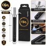 Ojas Sparkle Kitchen Gas Lighter – Durable Stainless Steel Manual Stove Igniter with Safety Guard - Image 3