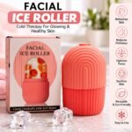 Pack of 2 Facial Ice Roller for Face & Skin Care | Reusable Silicone Ice Mold for Puffiness, Cooling & Refreshing Skin - Image 3