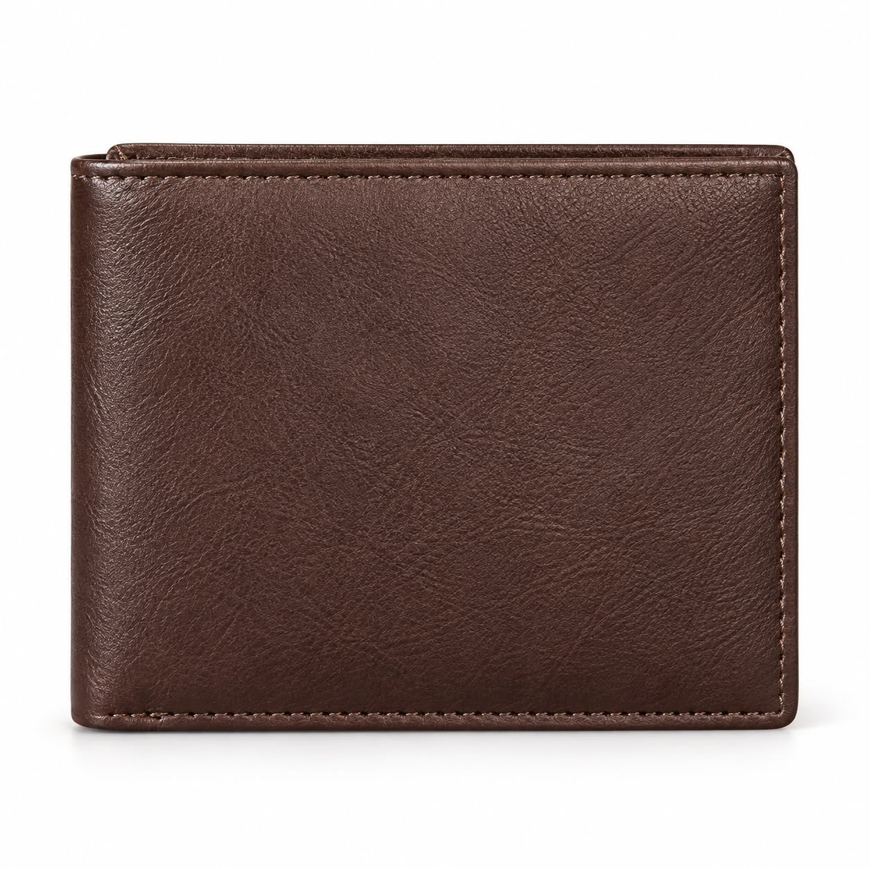 WhatsApp Image 2026-10-19 at 16.08.22 Men’s Brown Textured Bifold Wallet with Multiple Card Slots & Coin Pocket - Image 1