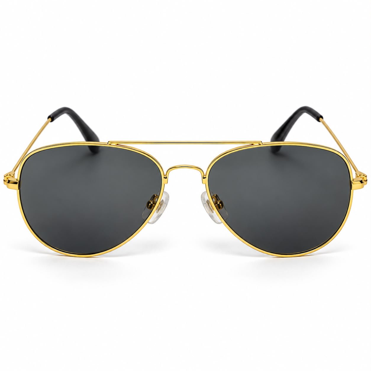WhatsApp Image 2026-10-19 at 16.24.14 Men’s Gold Aviator Sunglasses with Dark Lenses – Classic Stylish Metal Frame - Image 1
