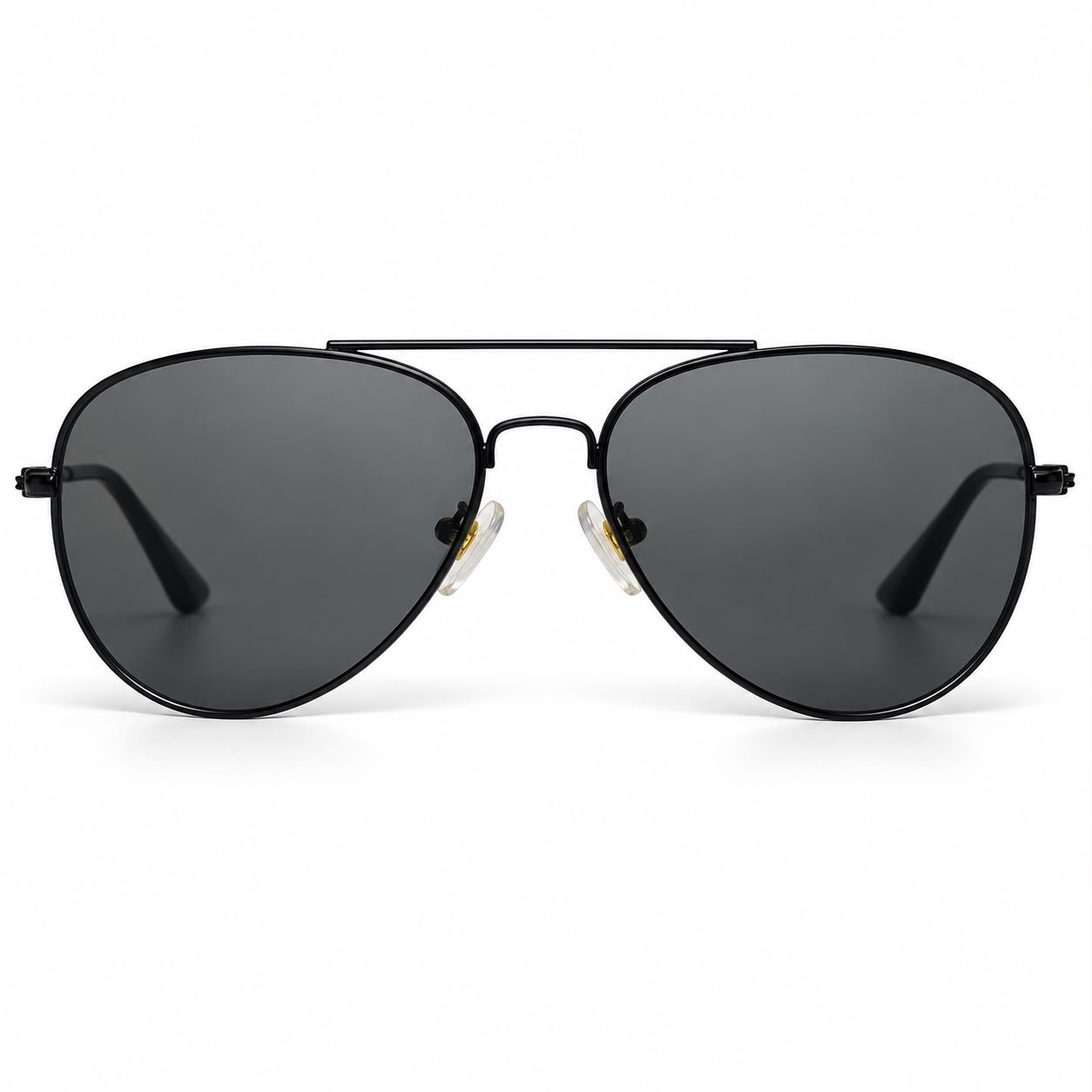 WhatsApp Image 2026-10-19 at 16.56.12 Men’s Black Aviator Sunglasses – Stylish Metal Frame with Dark Lenses - Image 1