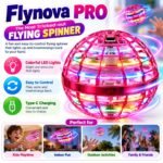 LED Flying Orb Ball Toy – USB Rechargeable Hand-Controlled Hovering Spinner with Multicolor Lights - Image 5