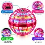 LED Flying Orb Ball Toy – USB Rechargeable Hand-Controlled Hovering Spinner with Multicolor Lights - Image 4