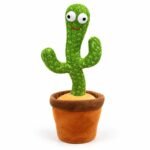Dancing Cactus Toy – Talking, Singing & Dancing Plush Cactus for Kids
