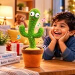 Dancing Cactus Toy – Talking, Singing & Dancing Plush Cactus for Kids - Image 4