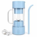 Portable Electric Juicer Blender 420ml – USB Rechargeable Fruit Juice Maker (HH-808)