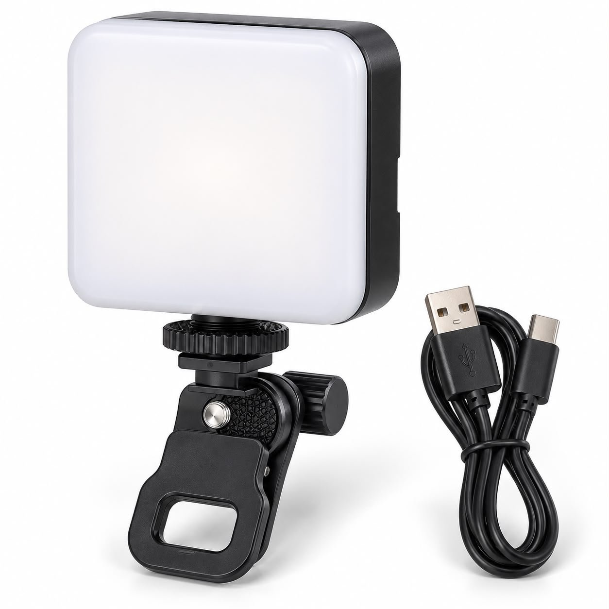 WhatsApp Image 2026-10-19 at 18.53.21 LED Pocket Video Light – Portable RGB Photography Fill Light with Clip Mount (AY-83) - Image 1