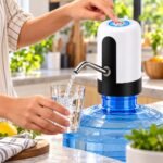 Electric Water Dispenser Pump with Stainless Steel Spout, Silicone Tube & One-Touch Operation - Image 4