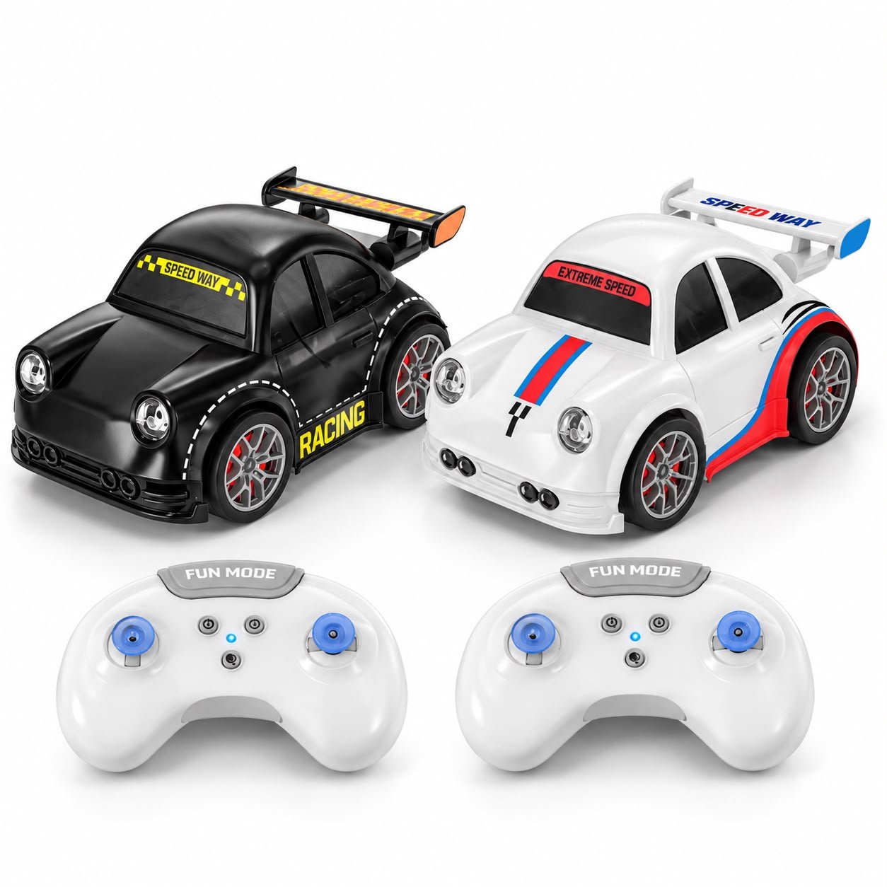 WhatsApp Image 2026-10-20 at 10.13.58 Mini Dream Racing Remote Control Car with Fun Mode, Follow Mode & Escape Mode – Rechargeable RC Toy Car for Kids Ages 3+ - Image 1