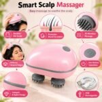 Smart Scalp Massager – Rechargeable Electric Head Massage Device with USB Charging Cable - Image 2
